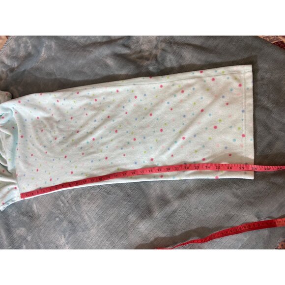 Kim Rogers Womens Pajama Set XL Mint Green Polka Dot Elastic Waist Cozy Sleep - Picture 11 of 12